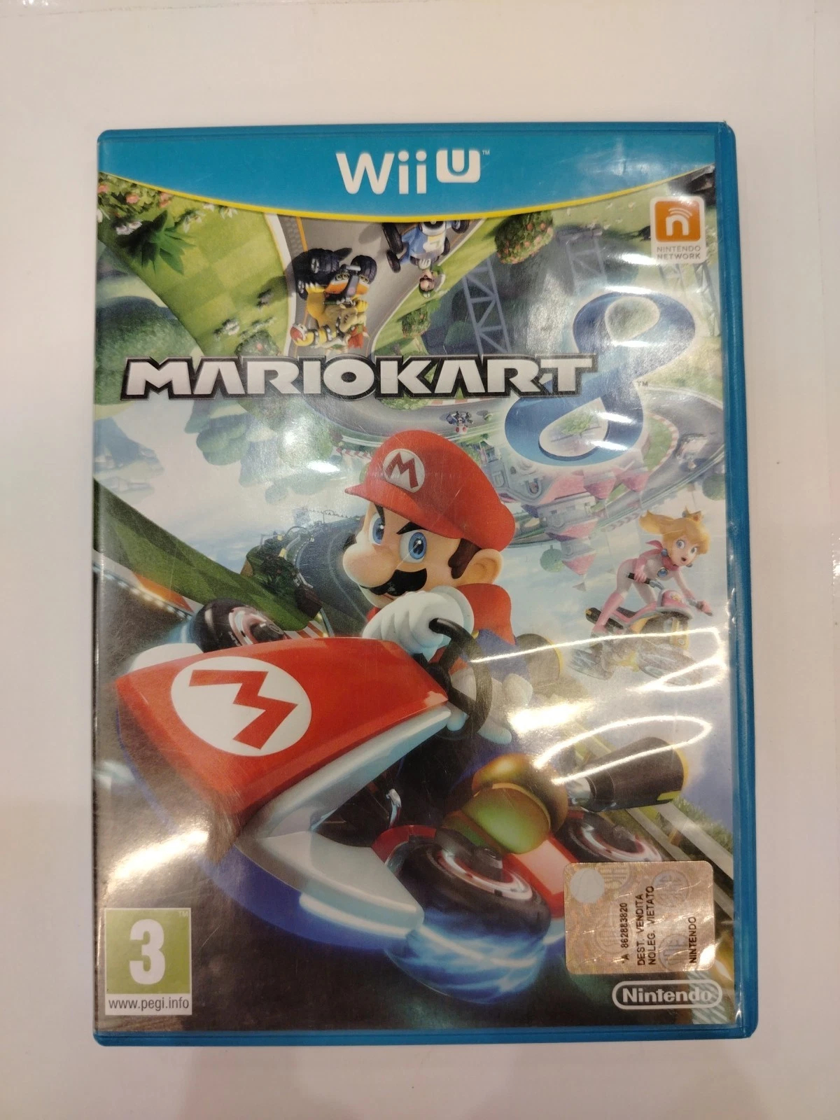 Mario Kart 8 WiiU Italiano PAL Triangolo Blu